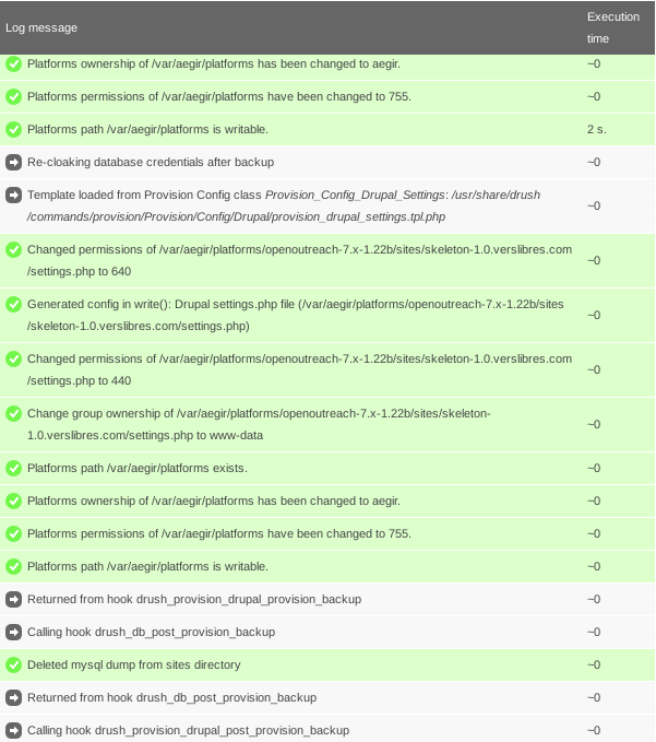 display execution time in task log 2547209 drupal org