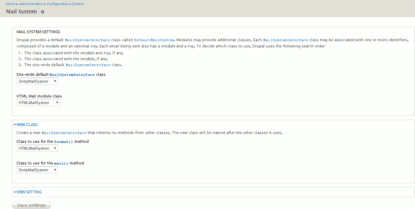 messages formatted with html mail and sent with smtp are received as smtp format