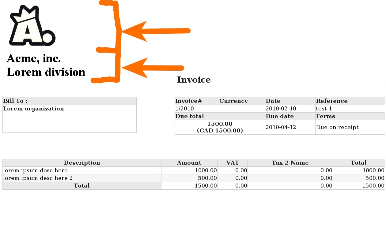 customizable invoice template customizable invoice template