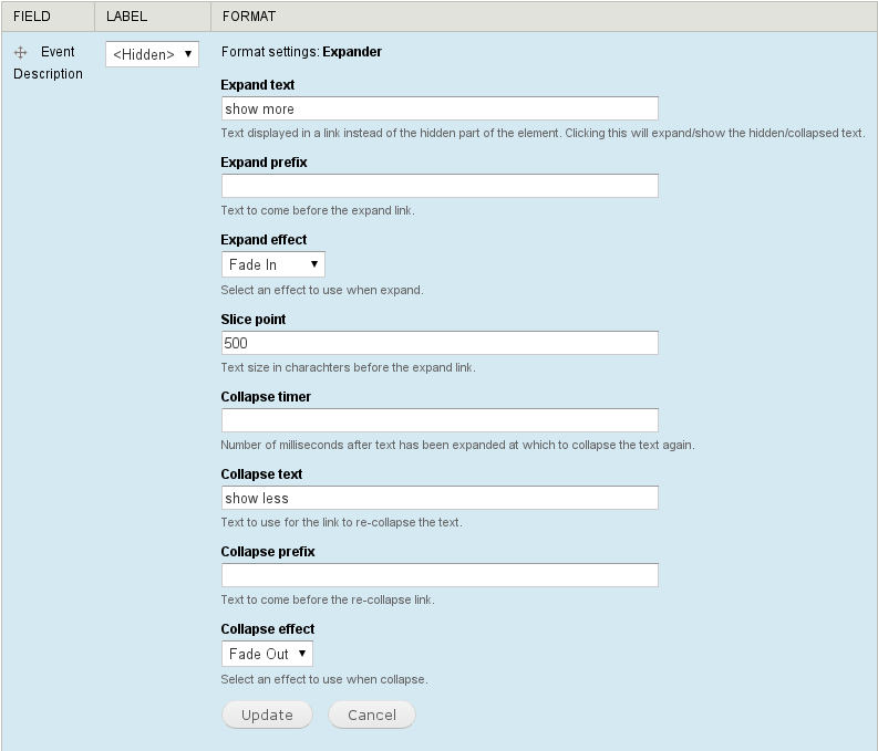 jquery_expander effect options