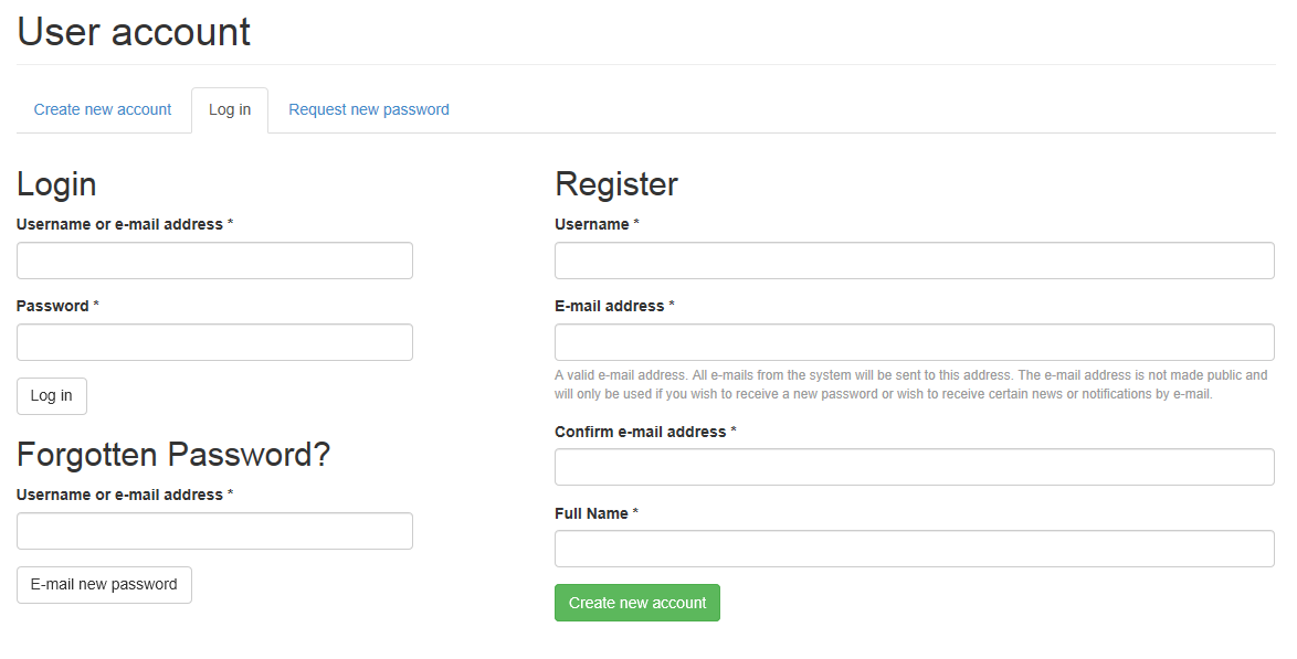 User ids passwords. Login and register Panel. Create New password user. Register or login foto. User login.