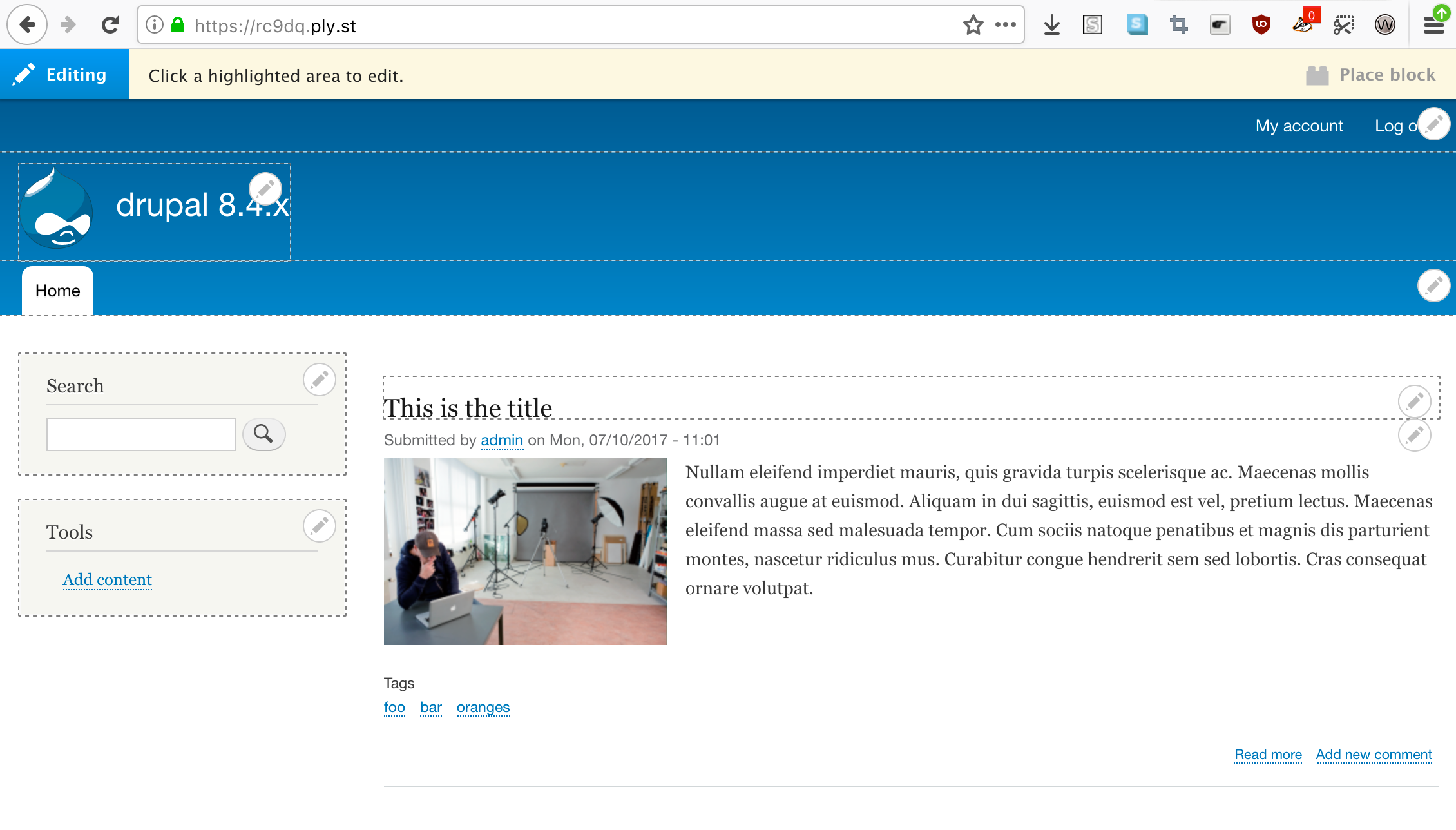 Display You Are Now In Edit Mode Prompt When User Enters Edit Mode Drupal Org Display You Are Now In Edit Mode Prompt When User Enters Edit Mode Drupal Org