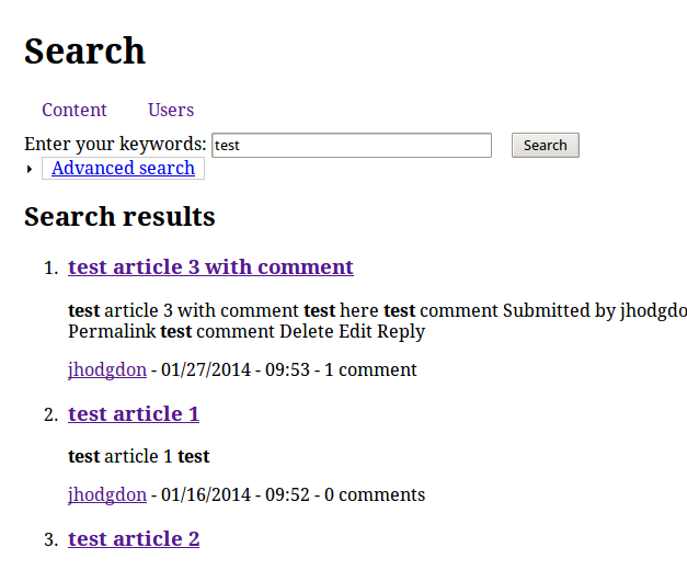 Screen shot with patch in #54 with search results
