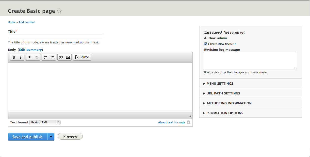 Breadcrumbs push the sidebar down on node edit pages [2195675