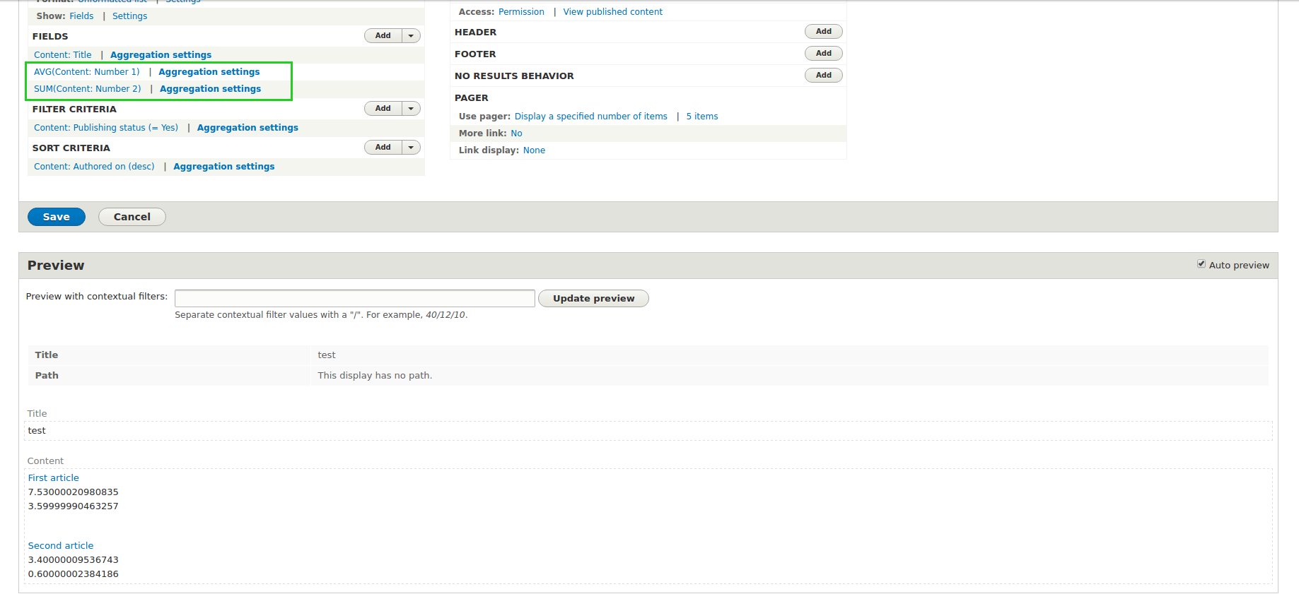 Decimal Separator And Decimals Settings Ignored When Aggregating Decimal Fields 2735997 Drupal Org