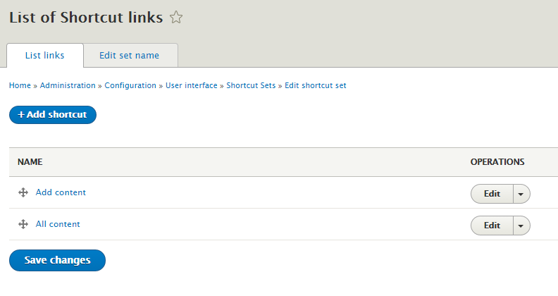 Make shortcut add and edit form titles better [#2421011] | Drupal.org