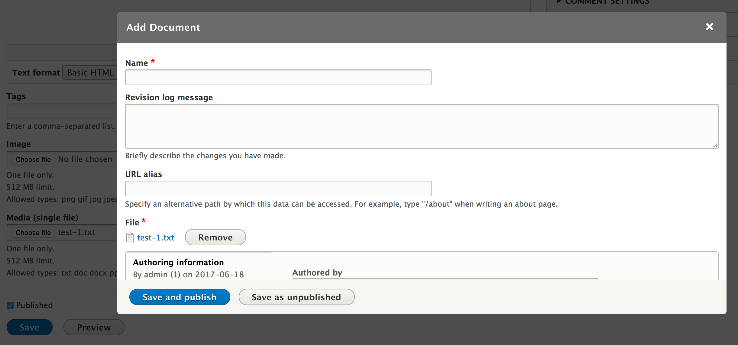 Step 3 add form current
