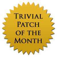 trivial patch of the month