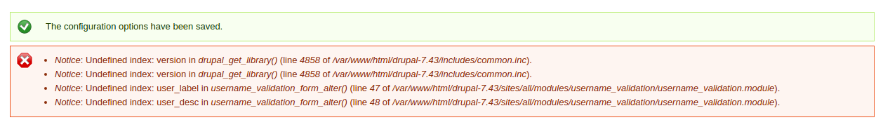 undefined index