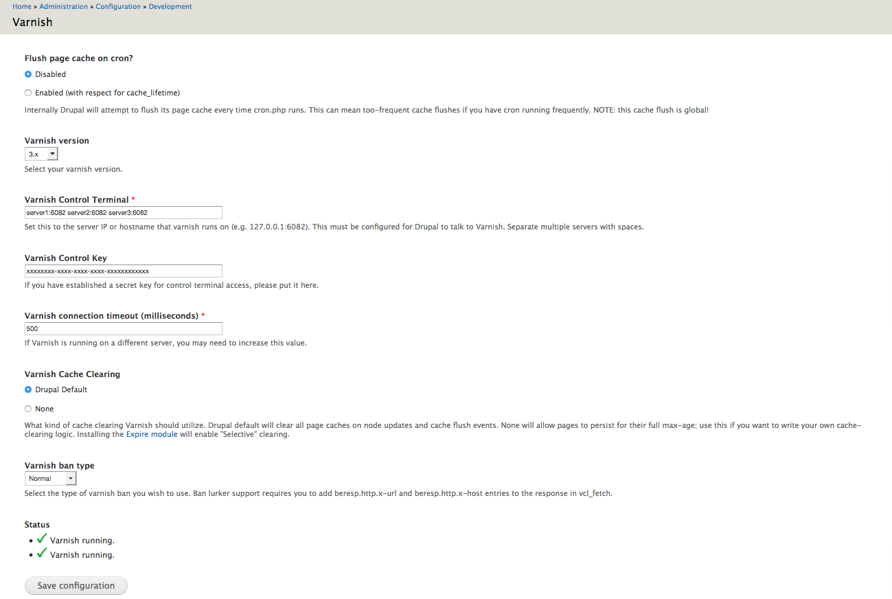 Using Varnish in multiple servers [2792771]