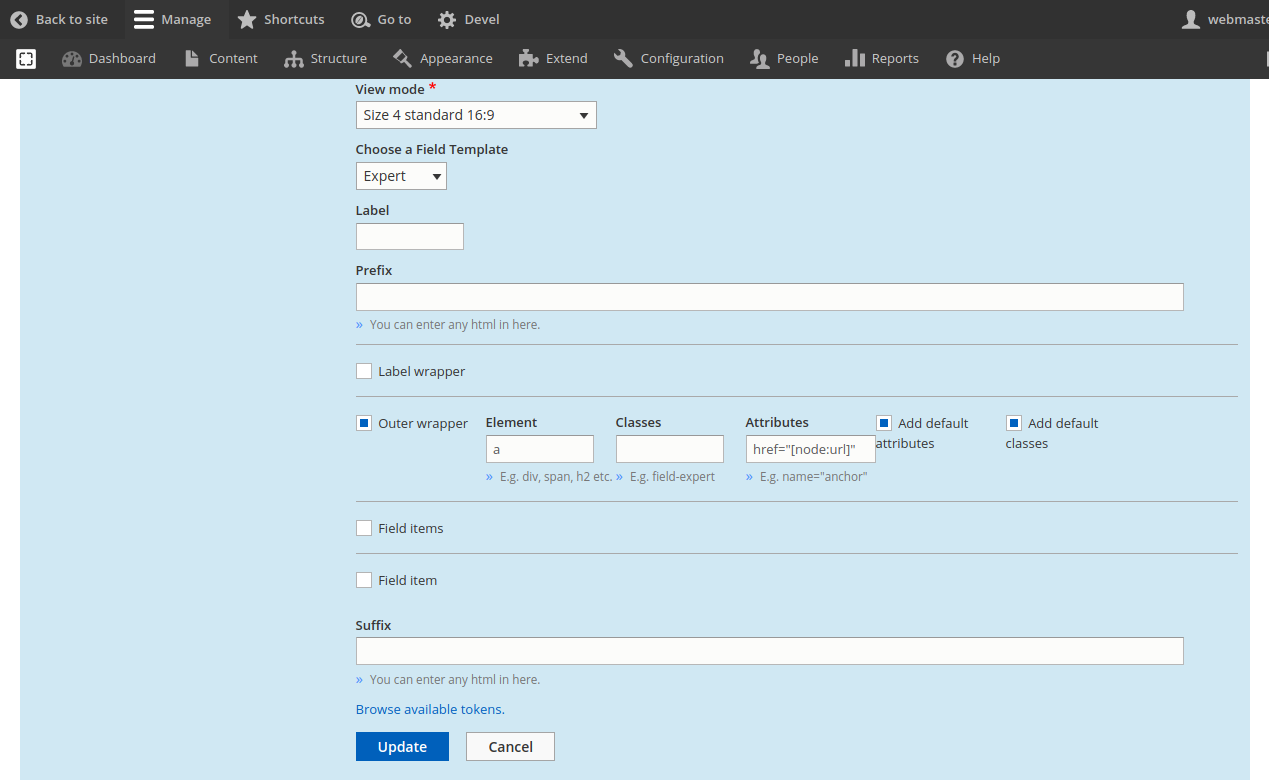 vmi Manage display demos