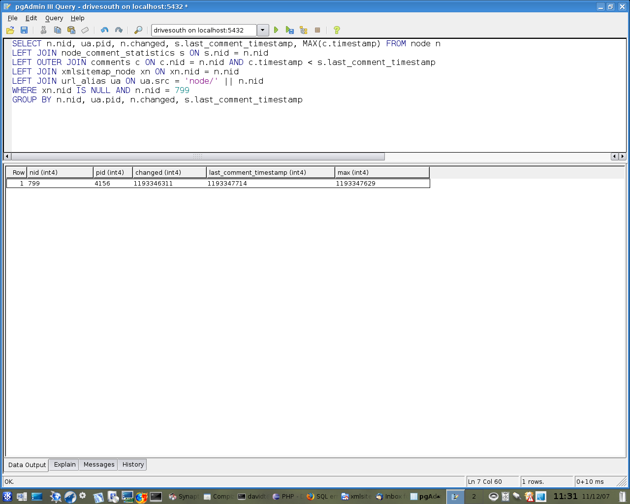 sql error when node has multiple aliases 199413 drupal org