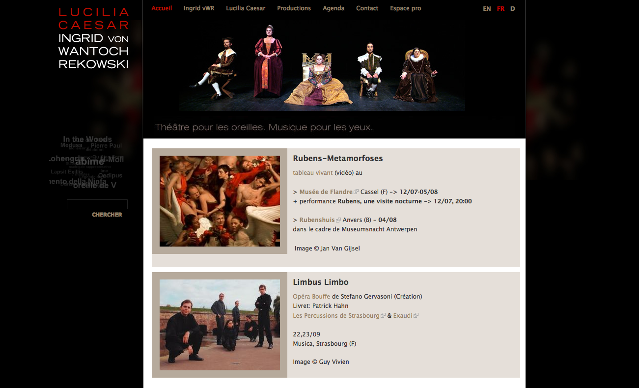 Lucilia Caesar Homepage 