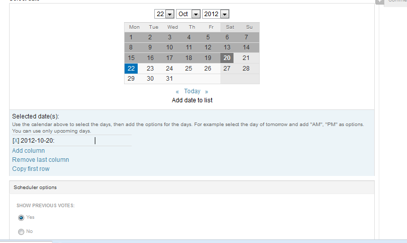 makemeeting screen