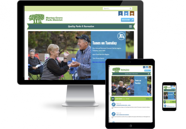 Morton Grove Park District built a new Drupal site with help from Promet Source