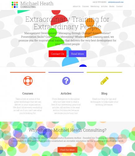 Drupal Web Design Michael Heath Consulting