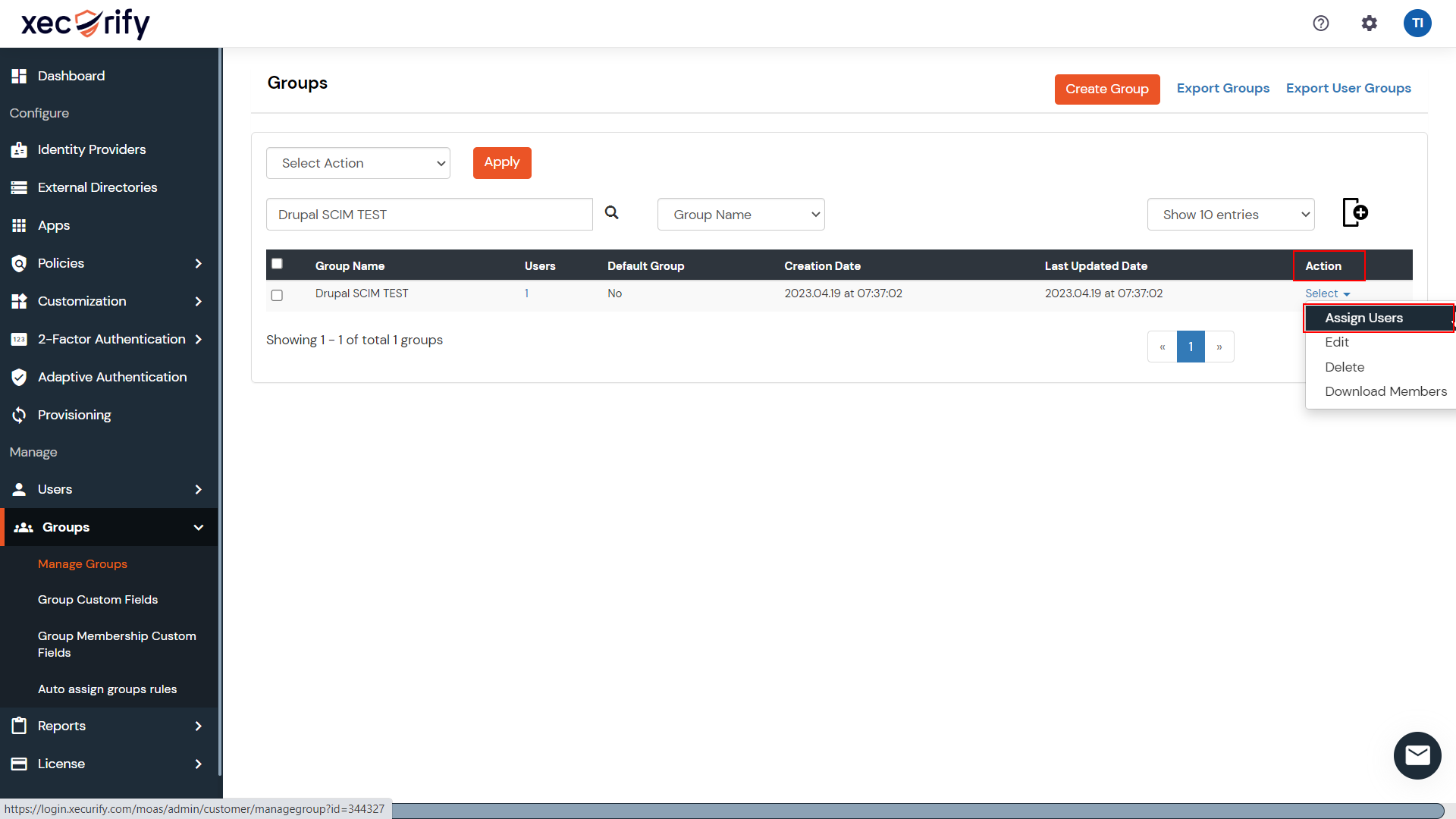miniOrange-SCIM-Client-Assign-Users-to-Group