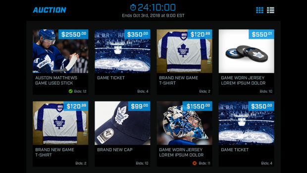 MLSE Auctions