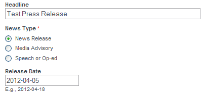 No fieldset