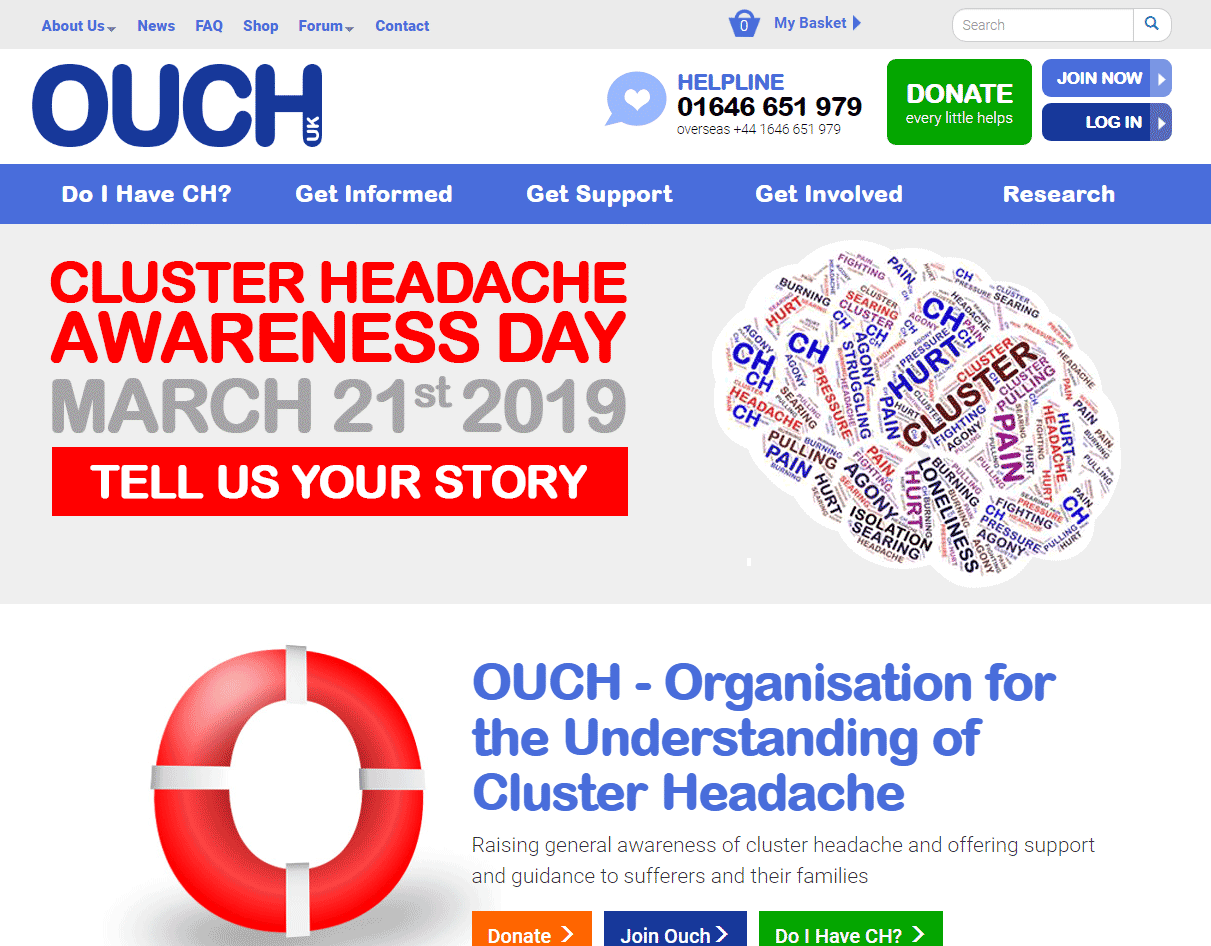 OUCH(uk) UK National Charity Website