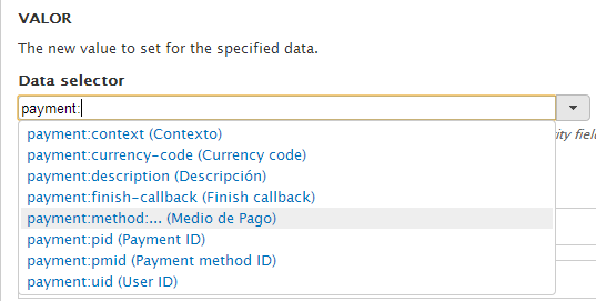 Rules data
