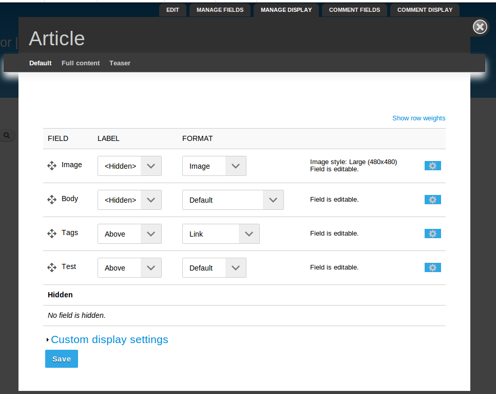 field formatter editable drupal