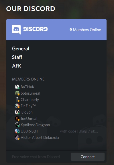  Discord Widget  Drupal org