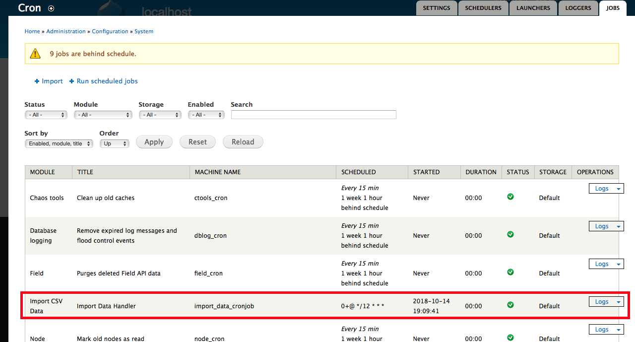 Import CSV Data | Drupal.org