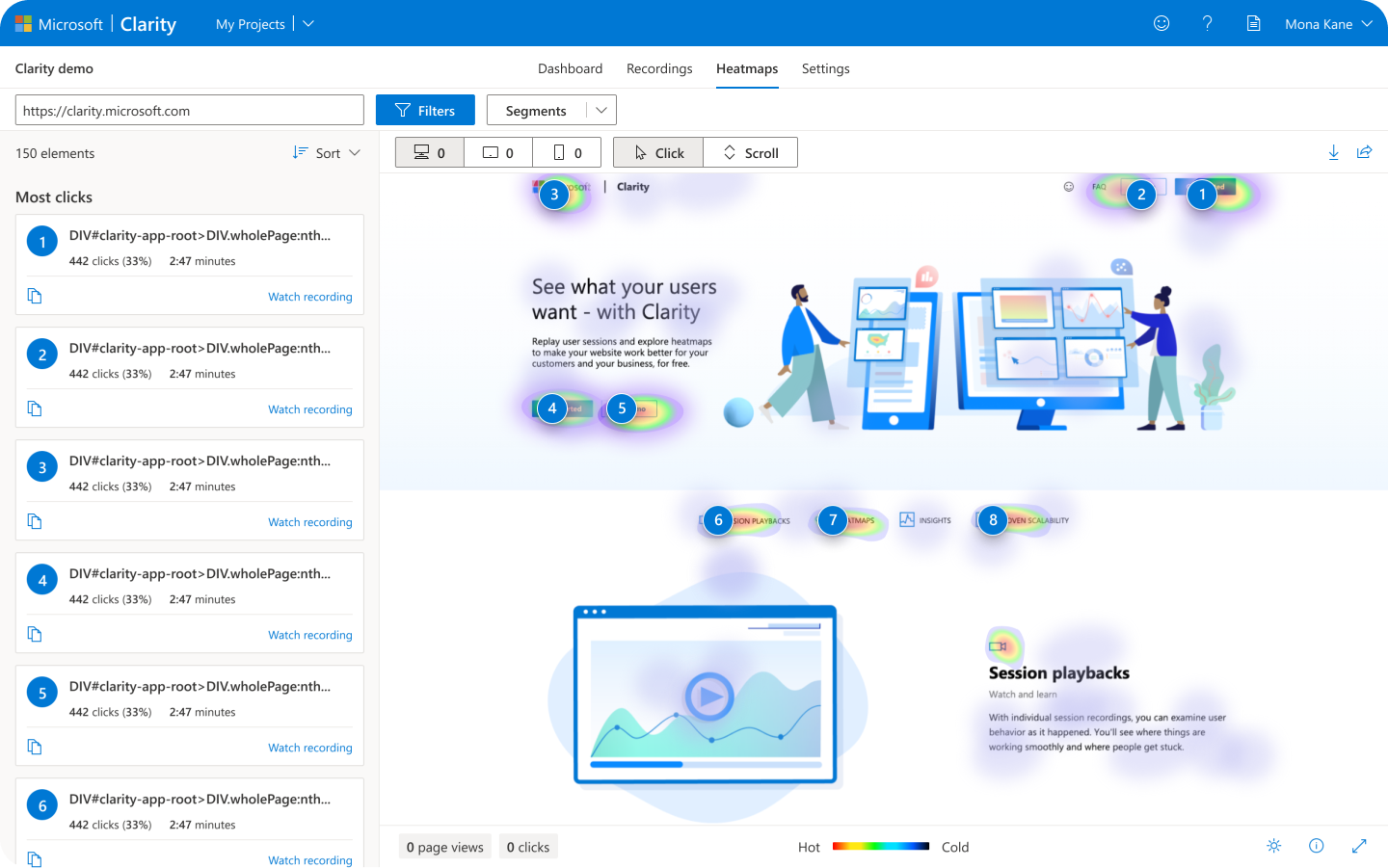Microsoft Clarity - behavioral analysis tool | Drupal.org