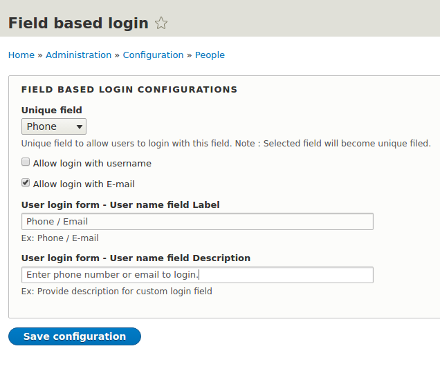 drupal login into my website drupal login into my website