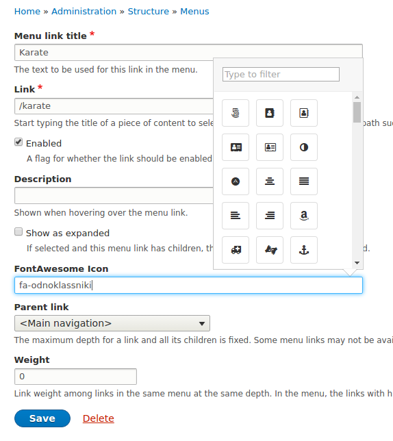 How to use Menu icon Font Awesome For your navigation or menu