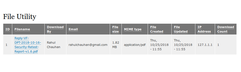 utility file