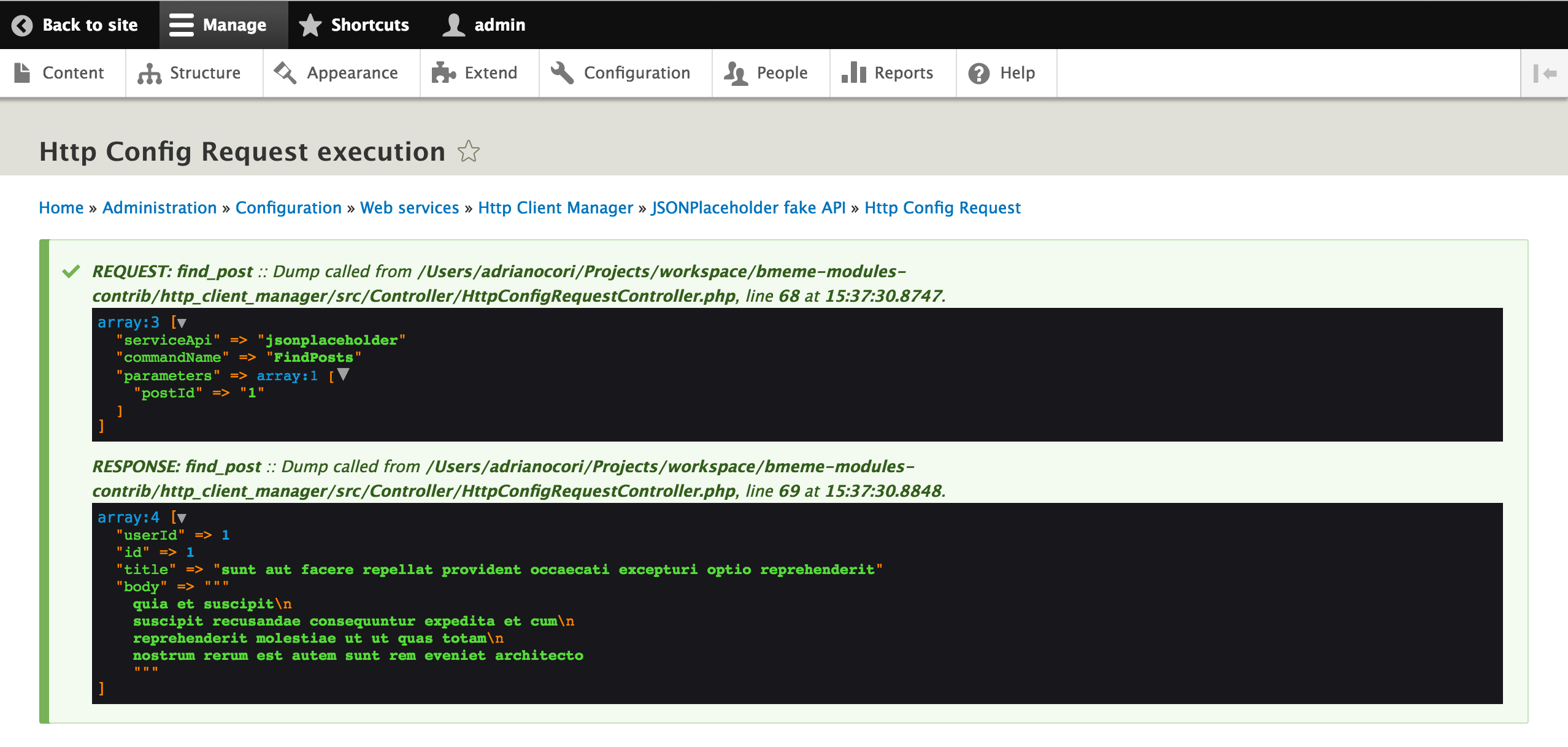 http client manager drupal org client manager
