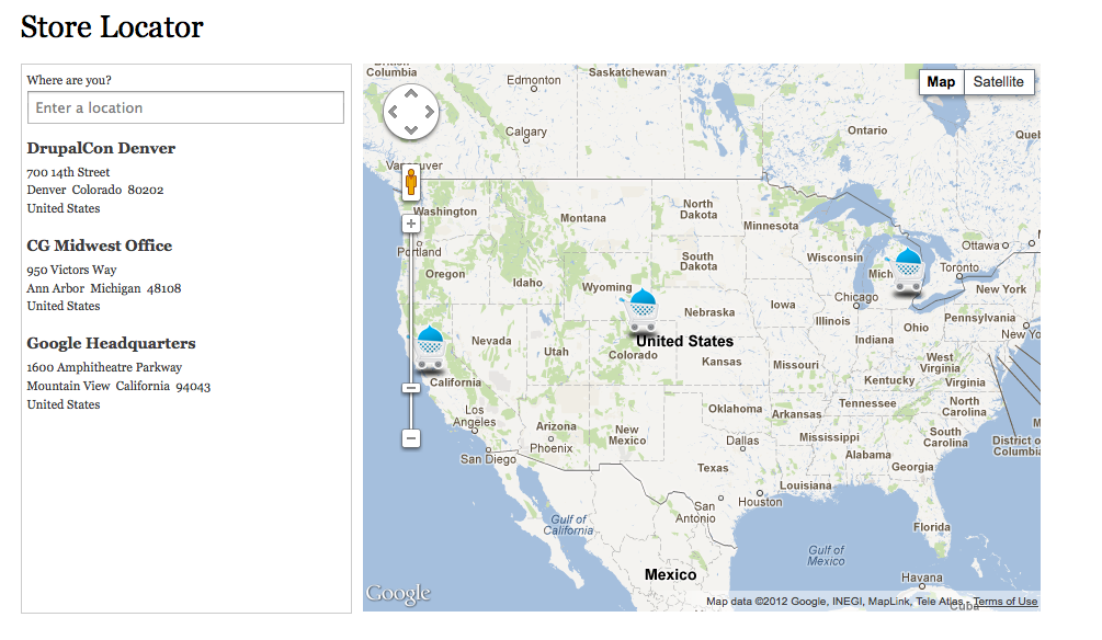 Store Locator & Map, Wix App Market