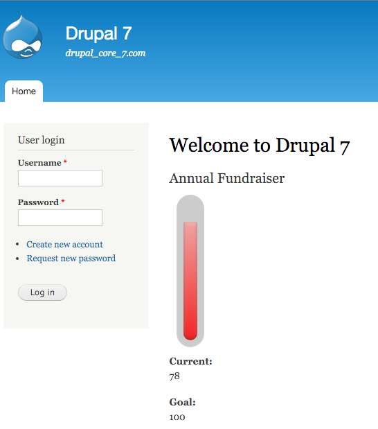 donations thermometer drupal org donations thermometer