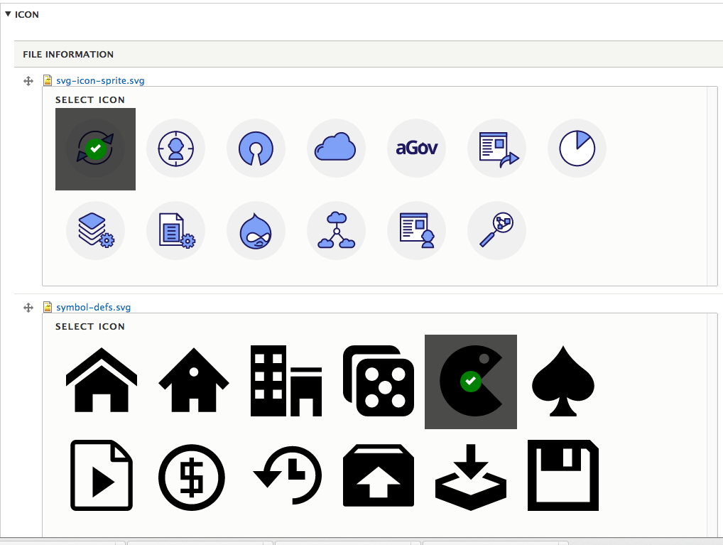 Svg Icon Drupal Org