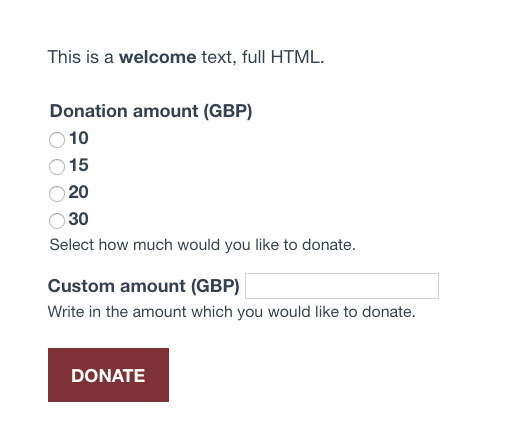 paypal recurring donation integration drupal org paypal donation form html
