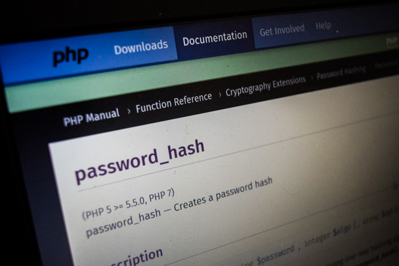 Y U NO HASH PASSWORD?