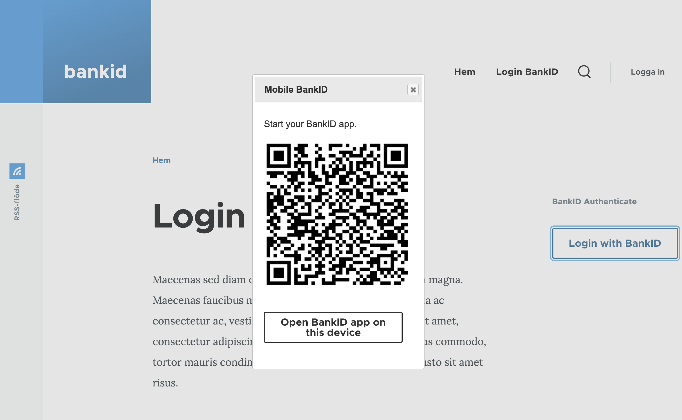 BankID Drupal BankID Drupal