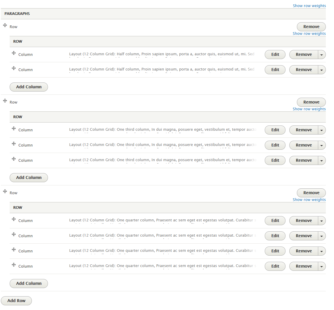 Paragraphs Bootstrap Layouts Drupal org Paragraphs Bootstrap Layouts Drupal org
