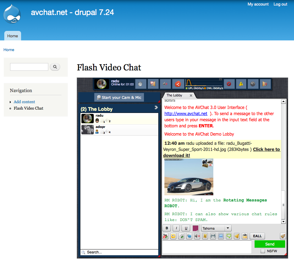 Cam chat flash Free Cam