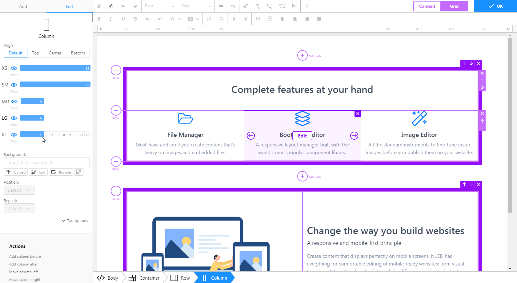 Image editor project documentation template