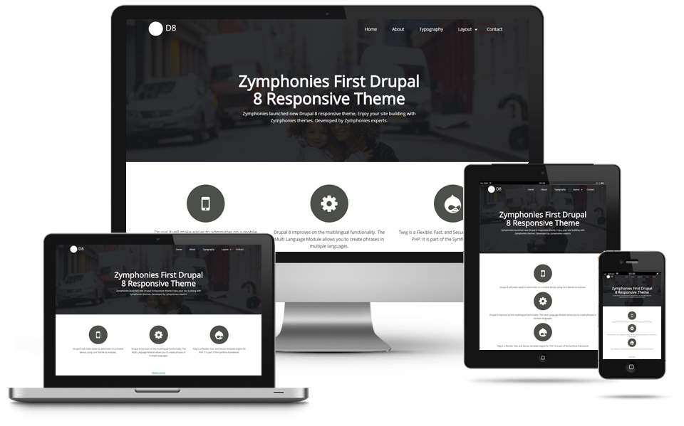 Drupal8 Zymphonies Theme Drupal Org