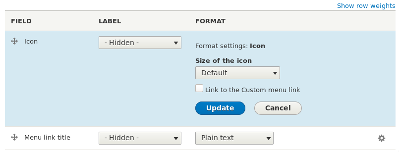 Font Awesome fields | Drupal.org