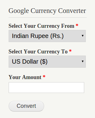 converter currency google drupal convert