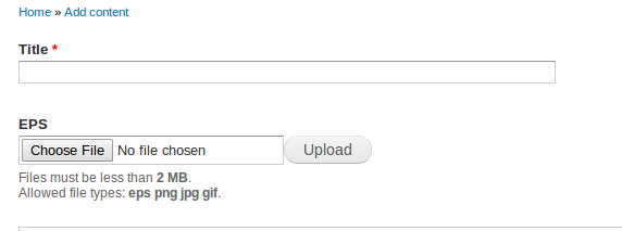 Imagefield Eps Drupal Org