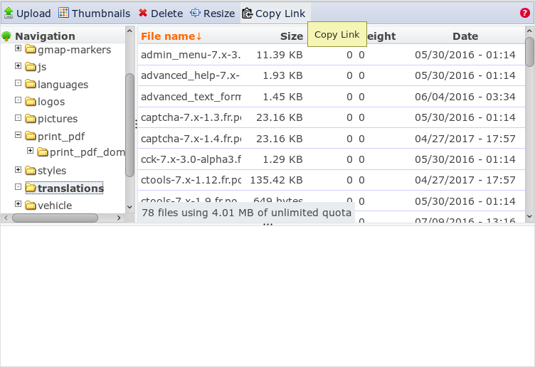 imce copy link drupal org copy link