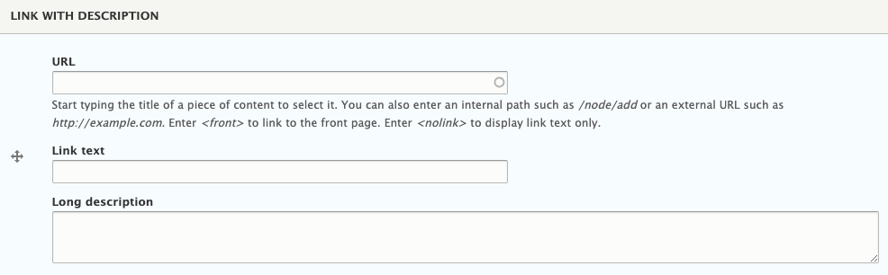 $Link_title. Field description