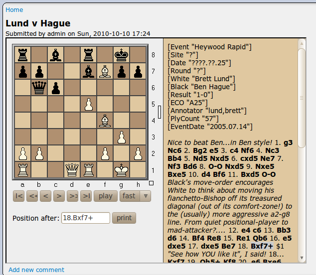 Chess PGN –