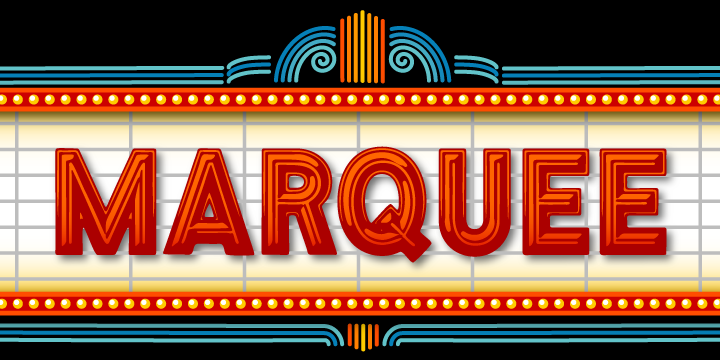 marquee movie theater
